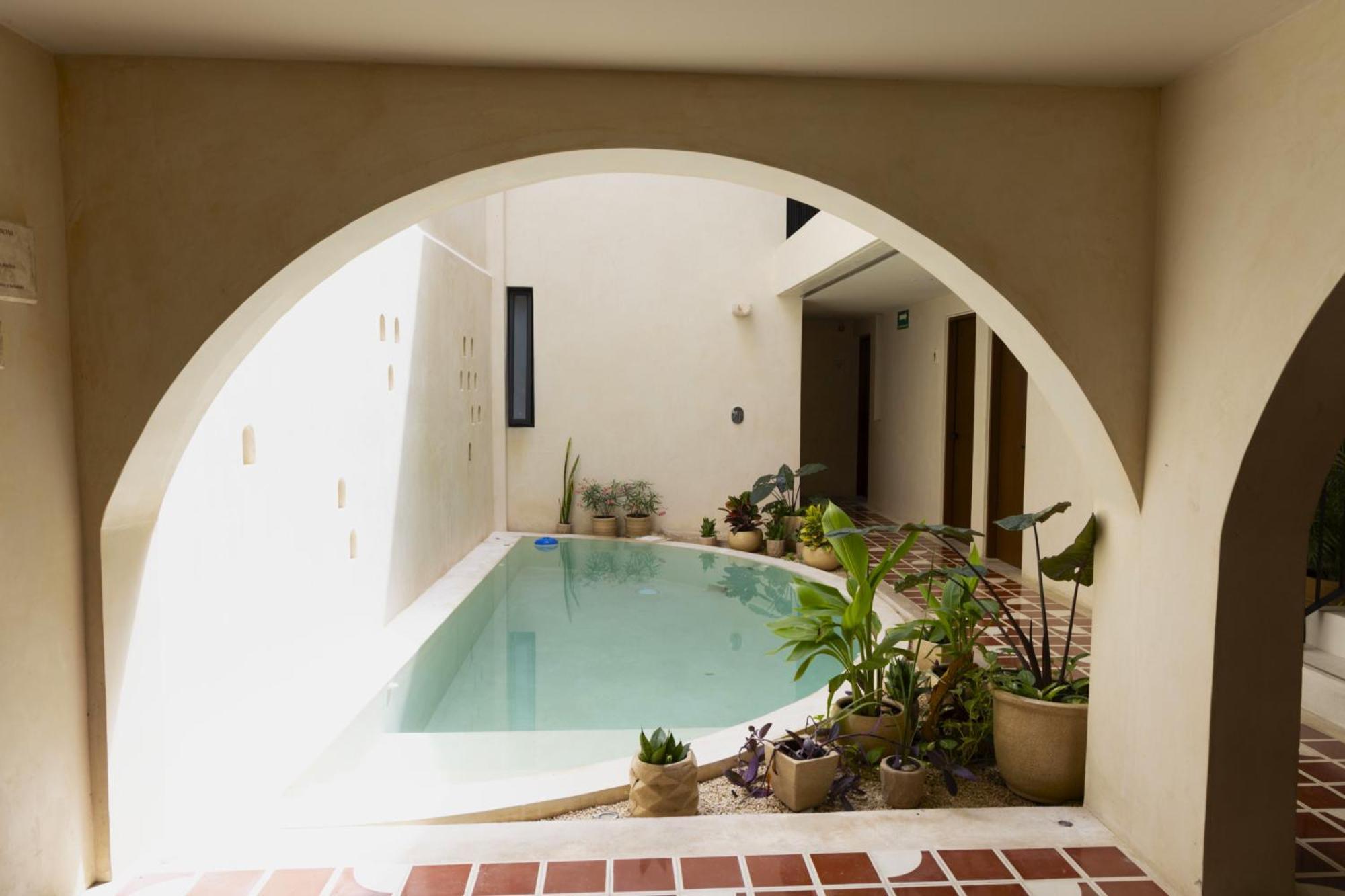 Meson Santa Lucia Hotel Merida Exterior photo